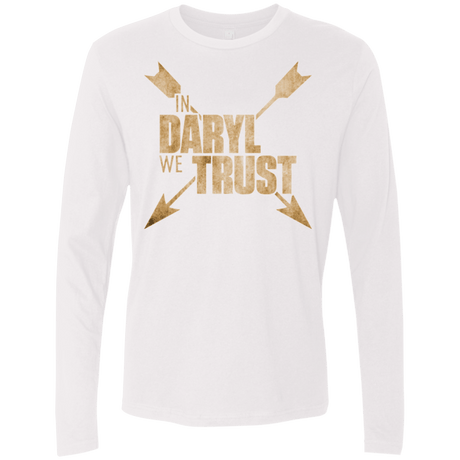 T-Shirts White / Small In Daryl We Trust Men's Premium Long Sleeve