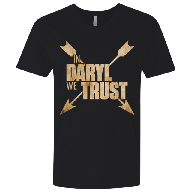 T-Shirts Black / X-Small In Daryl We Trust Men's Premium V-Neck