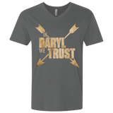 T-Shirts Heavy Metal / X-Small In Daryl We Trust Men's Premium V-Neck