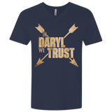 T-Shirts Midnight Navy / X-Small In Daryl We Trust Men's Premium V-Neck