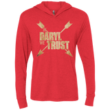 T-Shirts Vintage Red / X-Small In Daryl We Trust Triblend Long Sleeve Hoodie Tee