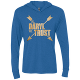 T-Shirts Vintage Royal / X-Small In Daryl We Trust Triblend Long Sleeve Hoodie Tee