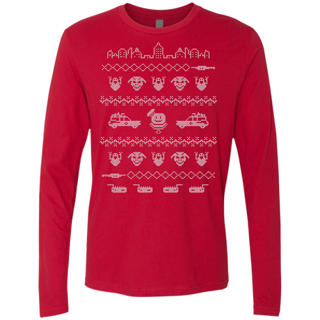T-Shirts Red / Small In High Spirits Men's Premium Long Sleeve