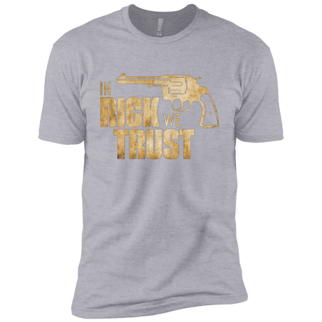 T-Shirts Heather Grey / YXS In Rick We Trust Boys Premium T-Shirt