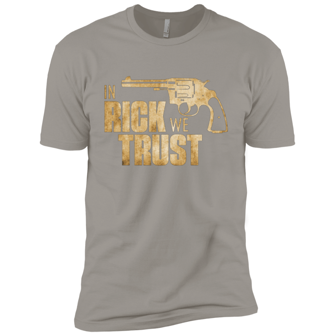 T-Shirts Light Grey / YXS In Rick We Trust Boys Premium T-Shirt