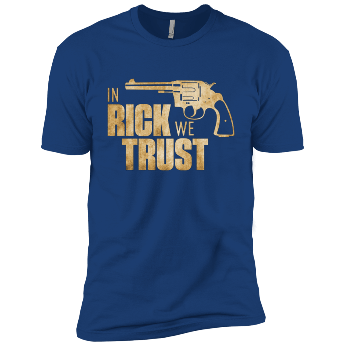 T-Shirts Royal / YXS In Rick We Trust Boys Premium T-Shirt