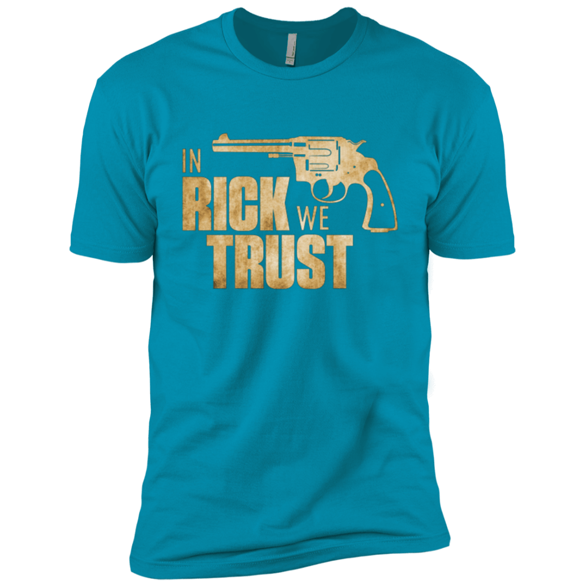 T-Shirts Turquoise / YXS In Rick We Trust Boys Premium T-Shirt