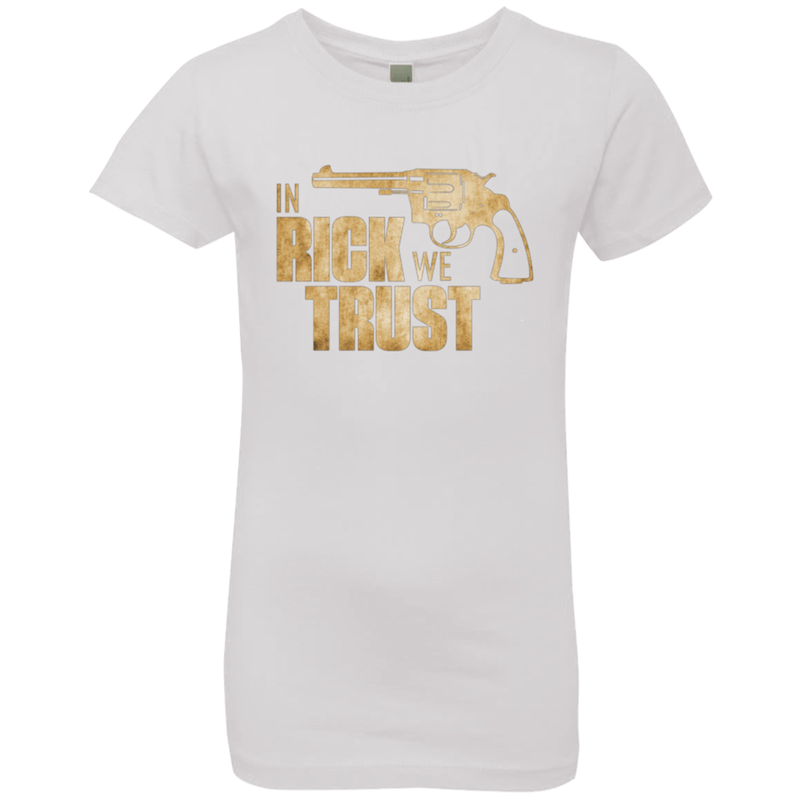 T-Shirts White / YXS In Rick We Trust Girls Premium T-Shirt