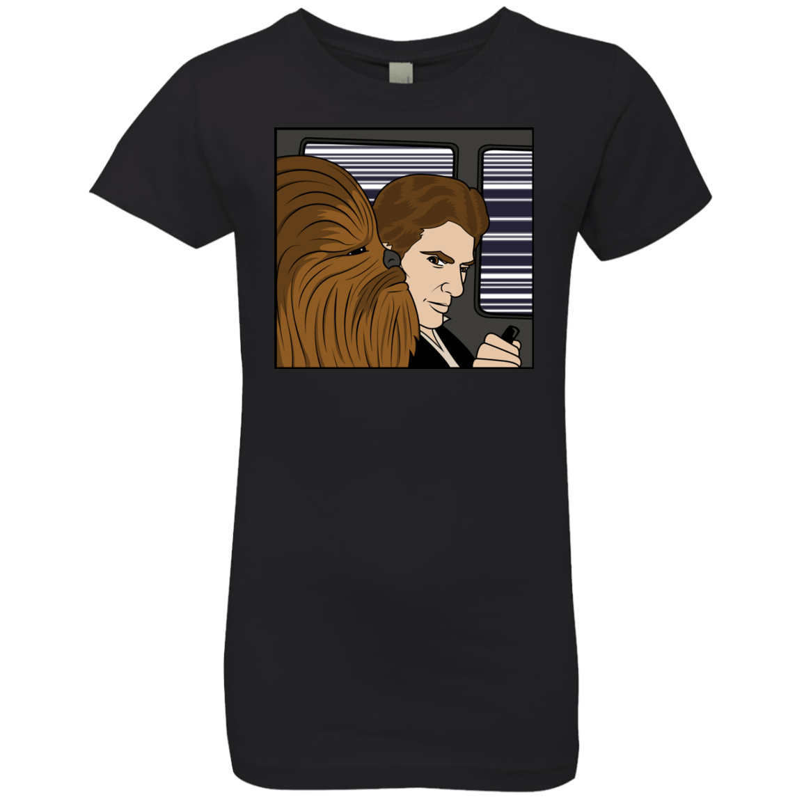 T-Shirts Black / YXS In the Falcon! Girls Premium T-Shirt