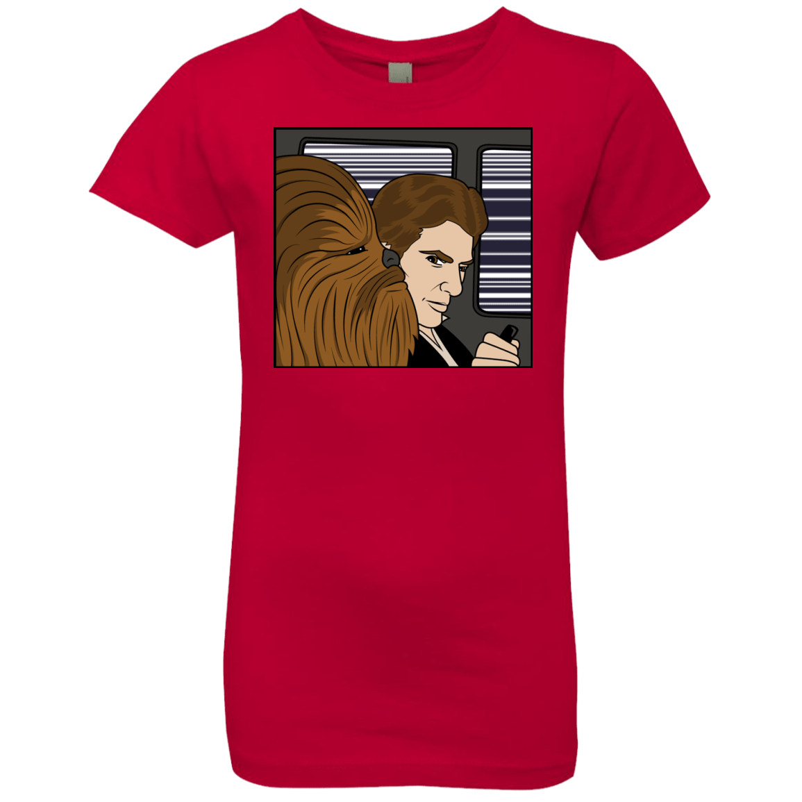 T-Shirts Red / YXS In the Falcon! Girls Premium T-Shirt