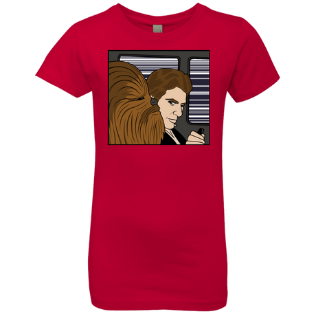 T-Shirts Red / YXS In the Falcon! Girls Premium T-Shirt