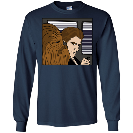 T-Shirts Navy / S In the Falcon! Men's Long Sleeve T-Shirt