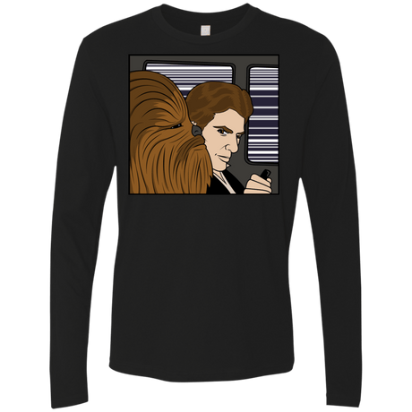 T-Shirts Black / S In the Falcon! Men's Premium Long Sleeve