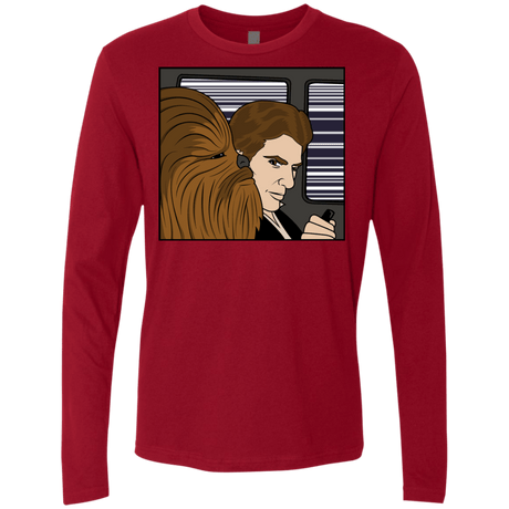 T-Shirts Cardinal / S In the Falcon! Men's Premium Long Sleeve