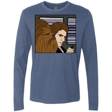 T-Shirts Indigo / S In the Falcon! Men's Premium Long Sleeve