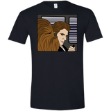 T-Shirts Black / X-Small In the Falcon! Men's Semi-Fitted Softstyle