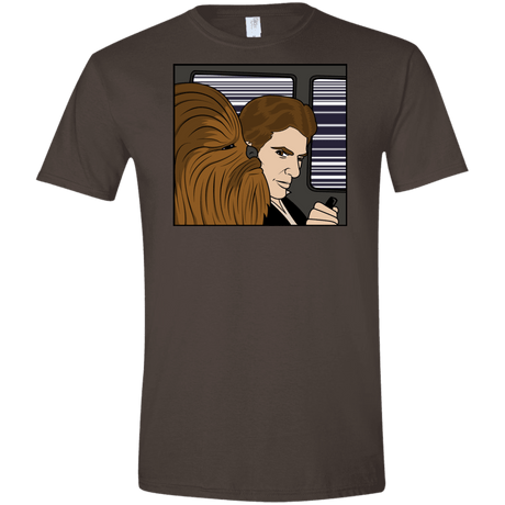 T-Shirts Dark Chocolate / S In the Falcon! Men's Semi-Fitted Softstyle