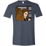 T-Shirts Heather Navy / S In the Falcon! Men's Semi-Fitted Softstyle