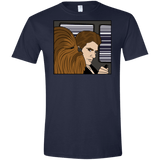 T-Shirts Navy / X-Small In the Falcon! Men's Semi-Fitted Softstyle