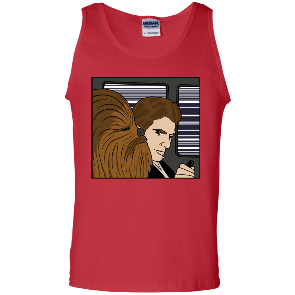 T-Shirts Red / S In the Falcon! Men's Tank Top