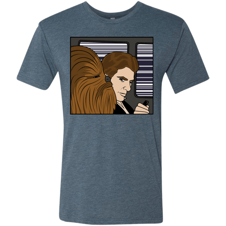 T-Shirts Indigo / S In the Falcon! Men's Triblend T-Shirt