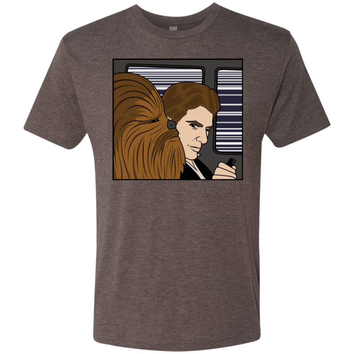 T-Shirts Macchiato / S In the Falcon! Men's Triblend T-Shirt