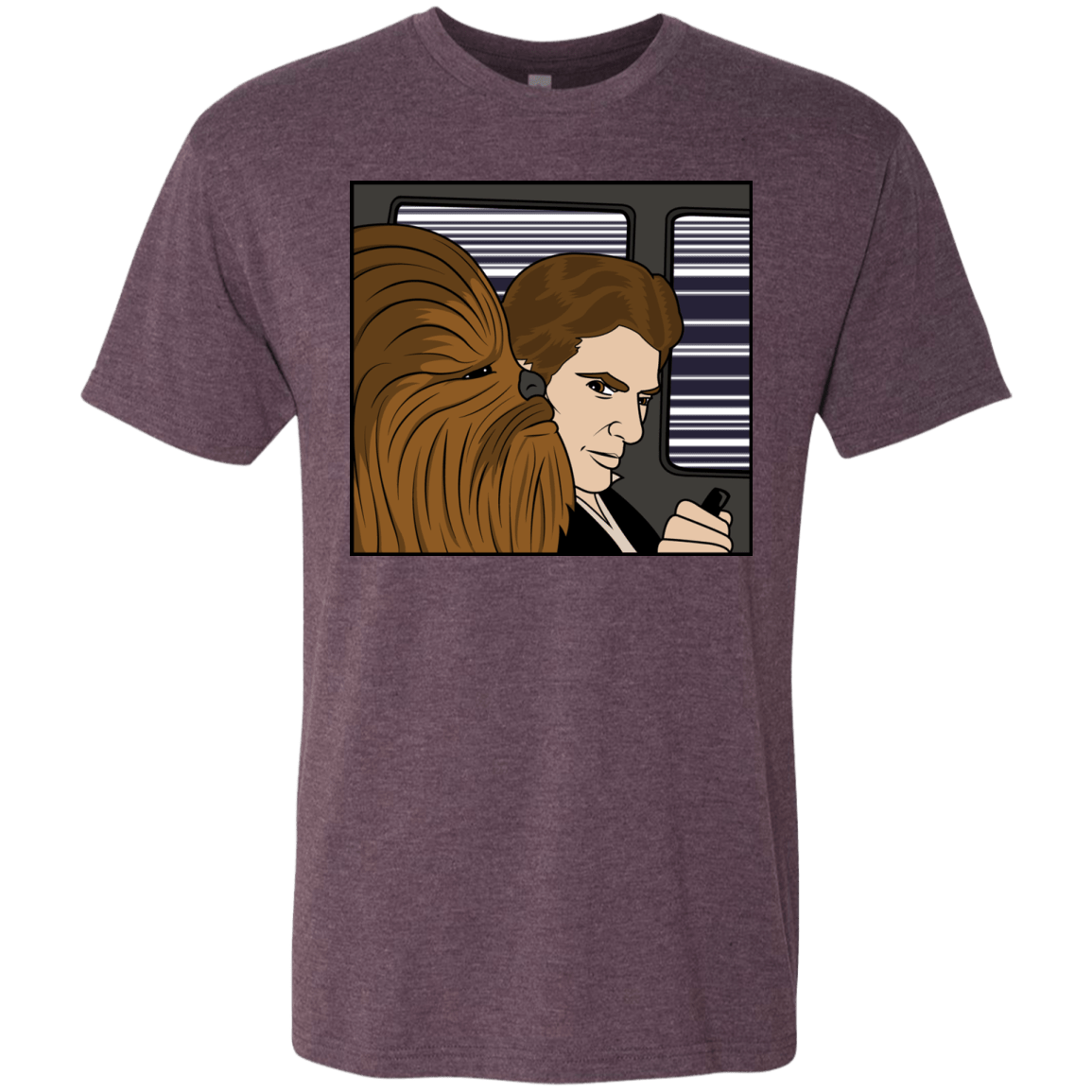 T-Shirts Vintage Purple / S In the Falcon! Men's Triblend T-Shirt