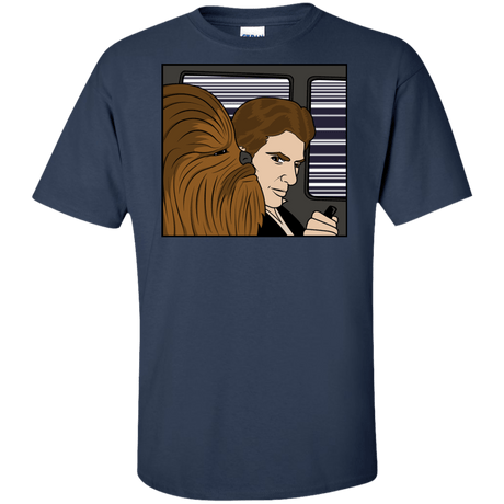 T-Shirts Navy / XLT In the Falcon! Tall T-Shirt