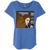 T-Shirts Vintage Royal / X-Small In the Falcon! Triblend Dolman Sleeve