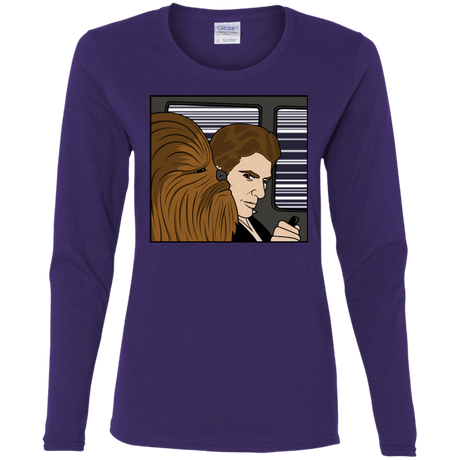 T-Shirts Purple / S In the Falcon! Women's Long Sleeve T-Shirt