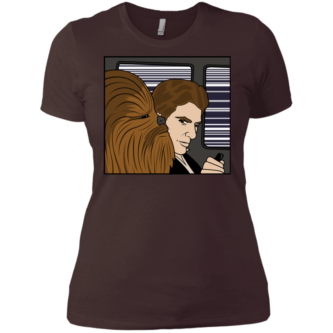 T-Shirts Dark Chocolate / X-Small In the Falcon! Women's Premium T-Shirt