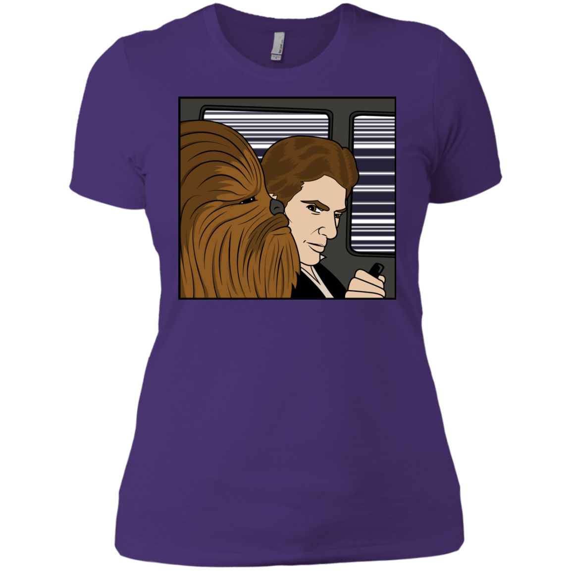 T-Shirts Purple Rush/ / X-Small In the Falcon! Women's Premium T-Shirt