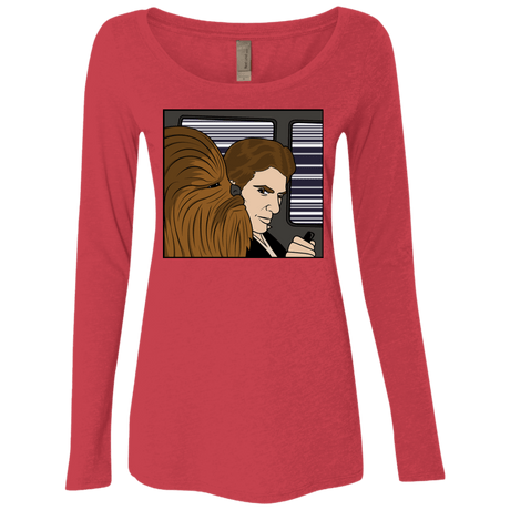 T-Shirts Vintage Red / S In the Falcon! Women's Triblend Long Sleeve Shirt