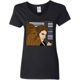 T-Shirts Black / S In the Falcon! Women's V-Neck T-Shirt