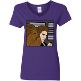 T-Shirts Purple / S In the Falcon! Women's V-Neck T-Shirt