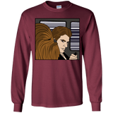 T-Shirts Maroon / YS In the Falcon! Youth Long Sleeve T-Shirt