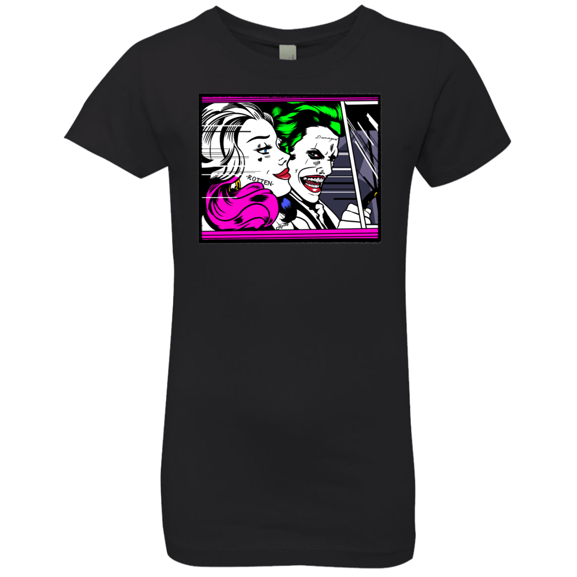 T-Shirts Black / YXS In The Jokecar Girls Premium T-Shirt