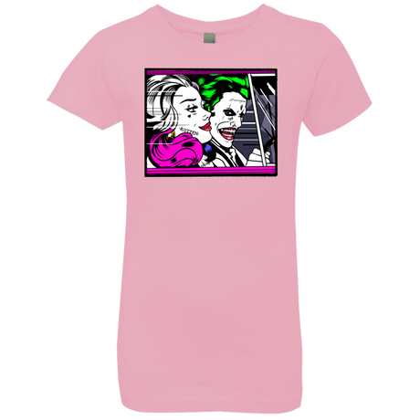 T-Shirts Light Pink / YXS In The Jokecar Girls Premium T-Shirt