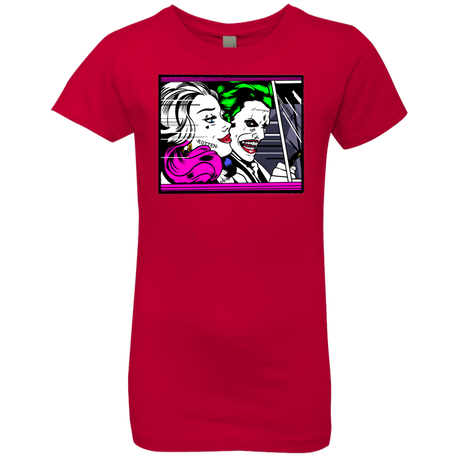 T-Shirts Red / YXS In The Jokecar Girls Premium T-Shirt