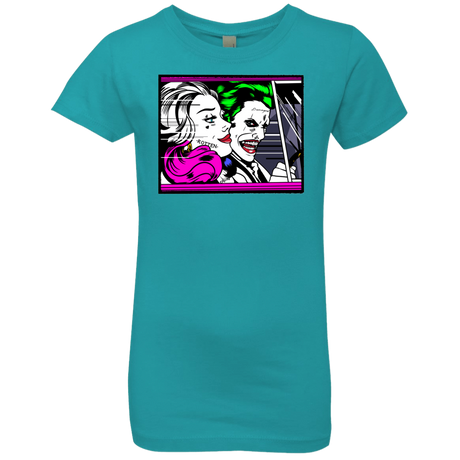 T-Shirts Tahiti Blue / YXS In The Jokecar Girls Premium T-Shirt