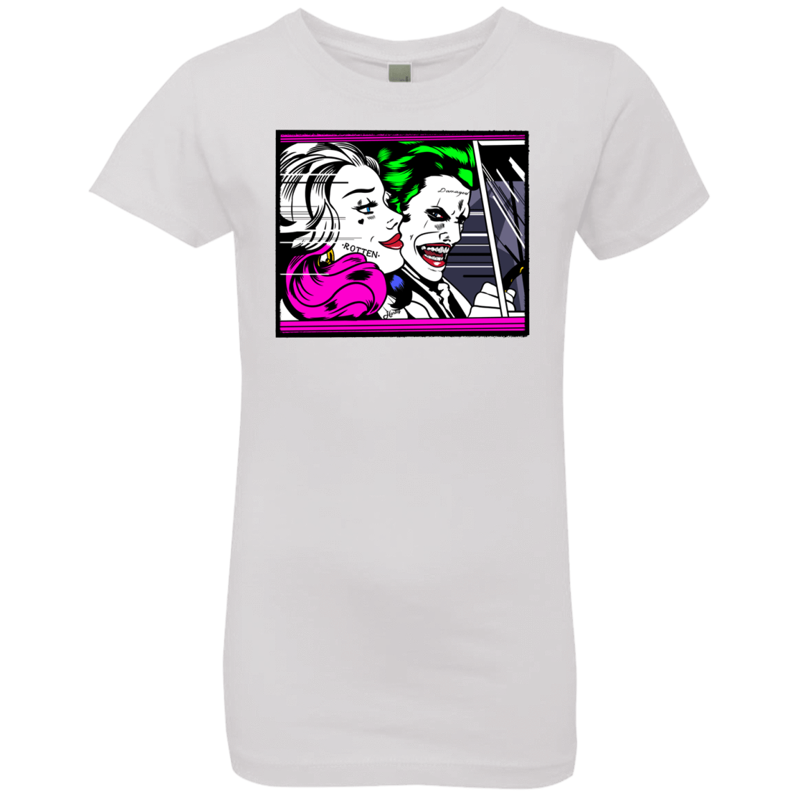T-Shirts White / YXS In The Jokecar Girls Premium T-Shirt