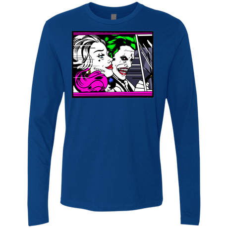 T-Shirts Royal / Small In The Jokecar Men's Premium Long Sleeve