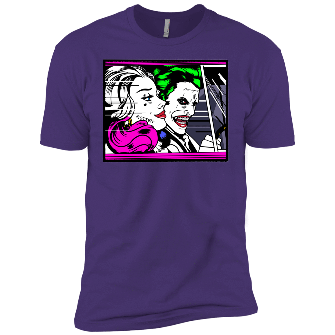 T-Shirts Purple Rush/ / X-Small In The Jokecar Men's Premium T-Shirt