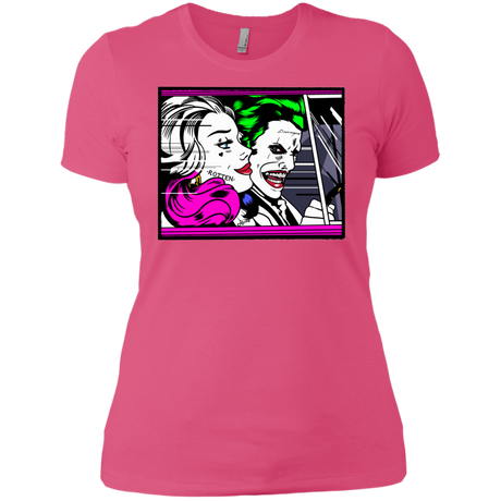 T-Shirts Hot Pink / X-Small In The Jokecar Women's Premium T-Shirt