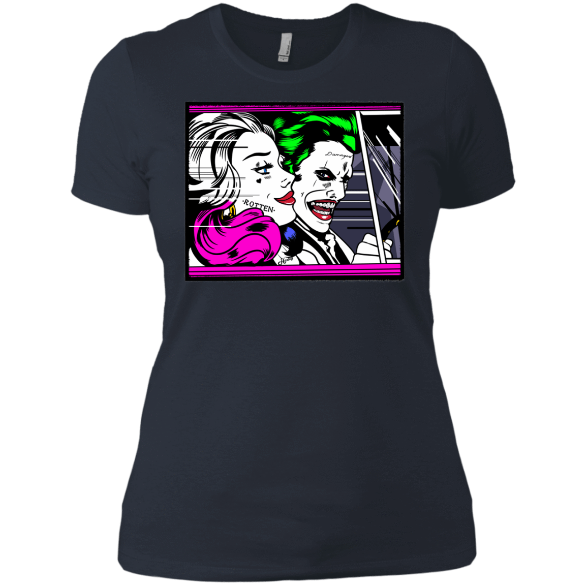 T-Shirts Indigo / X-Small In The Jokecar Women's Premium T-Shirt