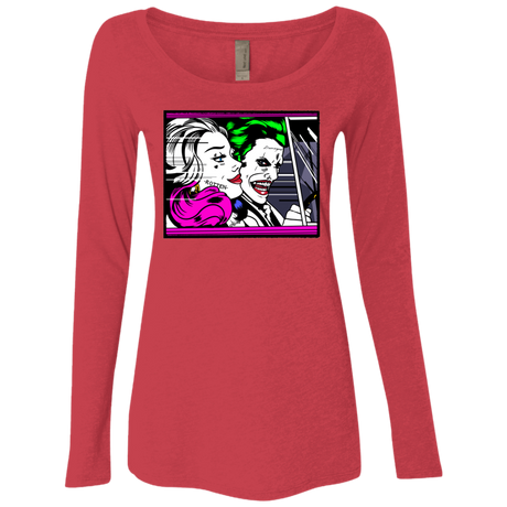 T-Shirts Vintage Red / Small In The Jokecar Women's Triblend Long Sleeve Shirt