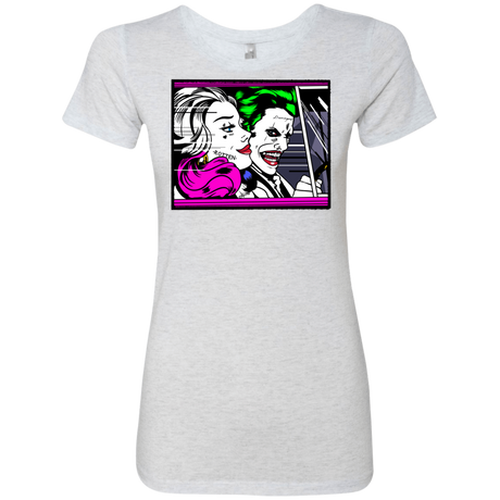 T-Shirts Heather White / Small In The Jokecar Women's Triblend T-Shirt