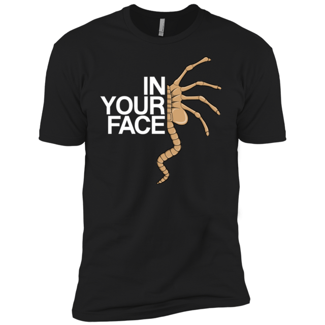 T-Shirts Black / YXS IN YOUR FACE Boys Premium T-Shirt