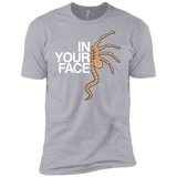 T-Shirts Heather Grey / YXS IN YOUR FACE Boys Premium T-Shirt