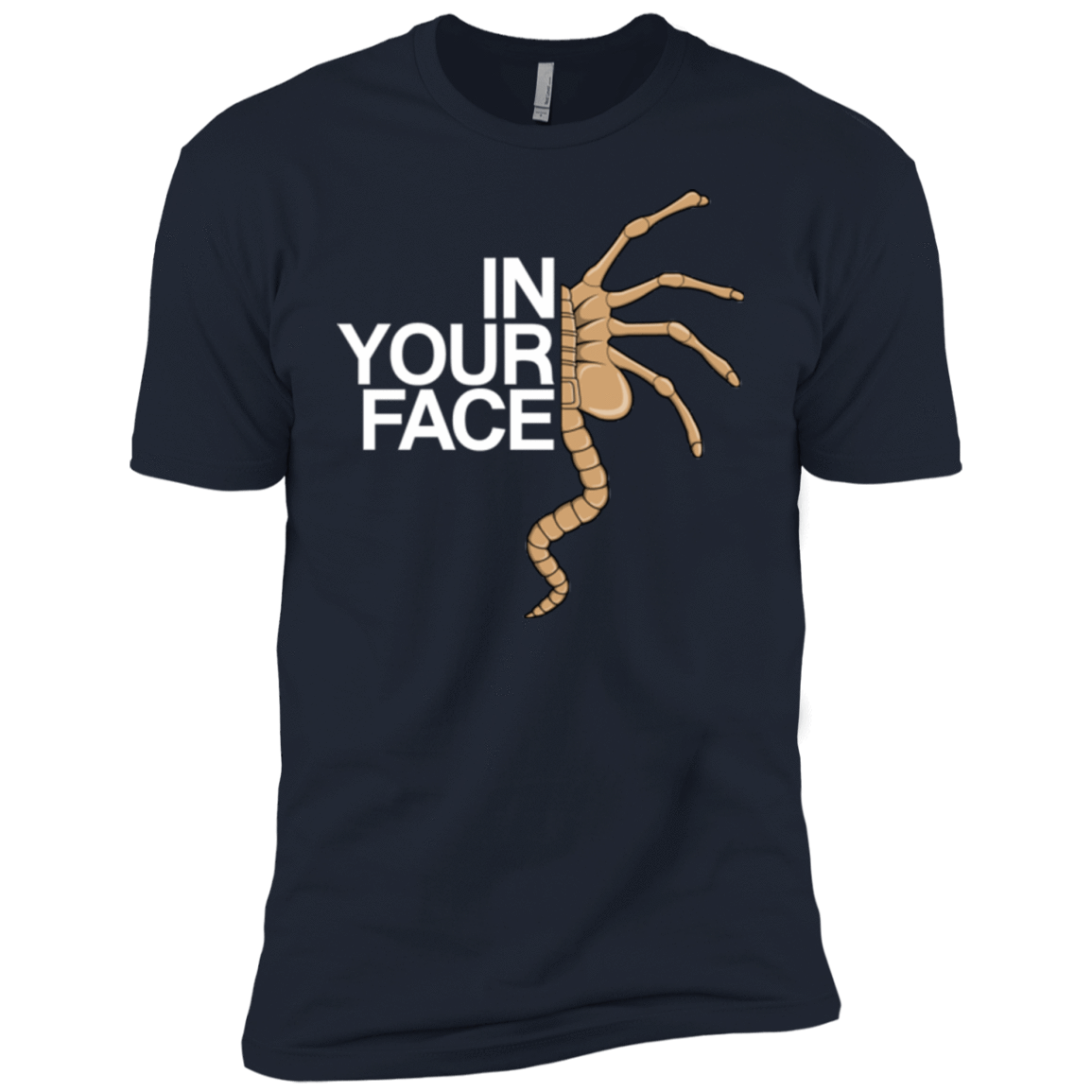 T-Shirts Midnight Navy / YXS IN YOUR FACE Boys Premium T-Shirt